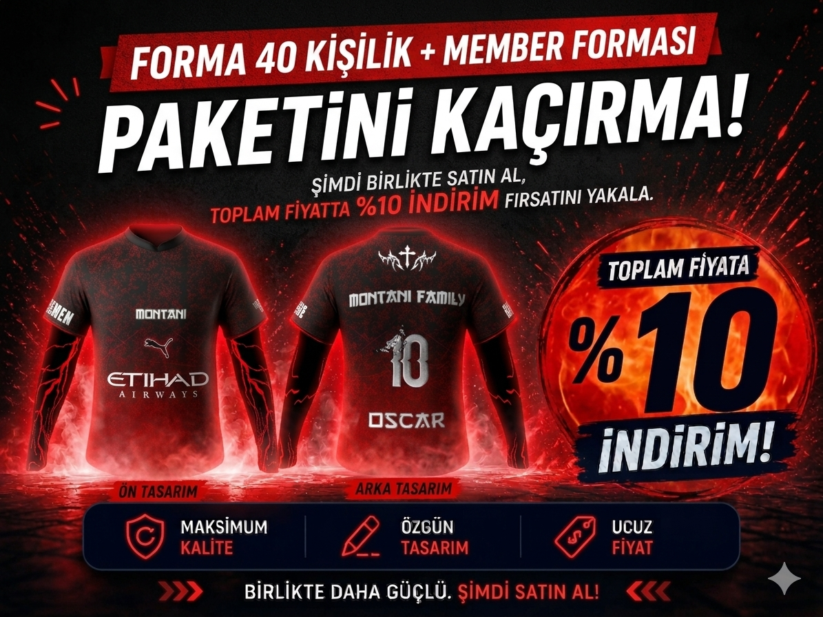 Fivem 40 Kişilik Forma Tasarımı